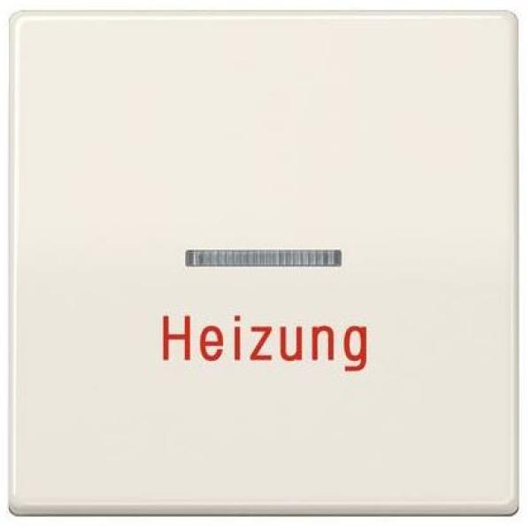 Jung AS591H Wippe "Heizung Notschalter", AS500 , CREMEWEISS